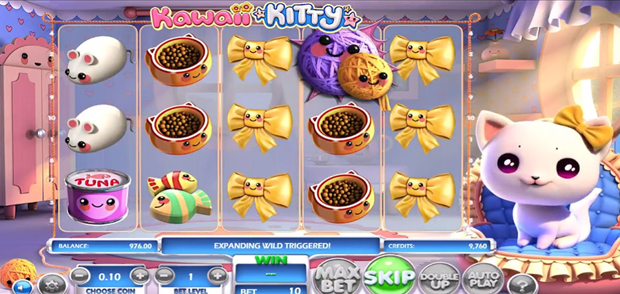Betsoft Gaming - Kawaii Kitty, скриншот 3